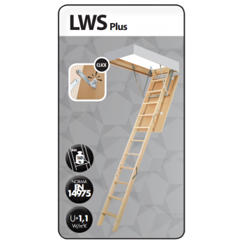 Деревянные чердачные лестницы Fakro LWS Plus